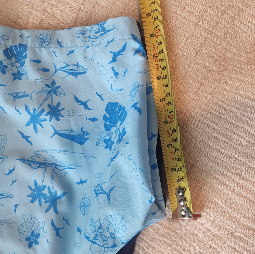 Scales Bundle Blue And Navy Patterned Shorts Set - image 5